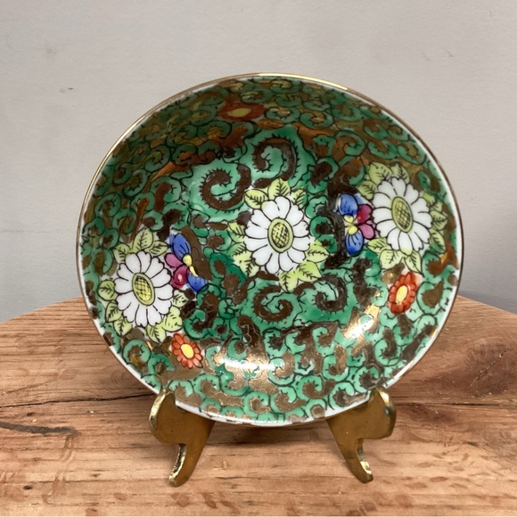 Vintage - Japanese Porcelain Wares - Small Bowl - Decorated in Hong Kong - Rare - Picture 3 of 10